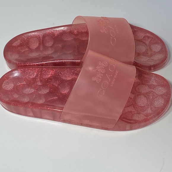 Coach slide sandals size 7 - Picture 4 of 6